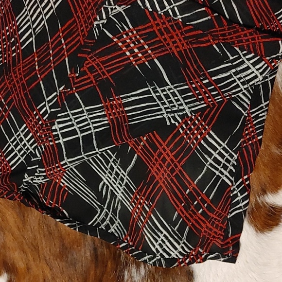 Kathie Lee Collection Long Blouse Sz 8/10 - Picture 4 of 6